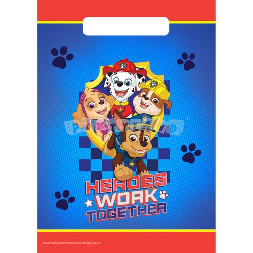 Párty taška Paw Patrol, 8ks