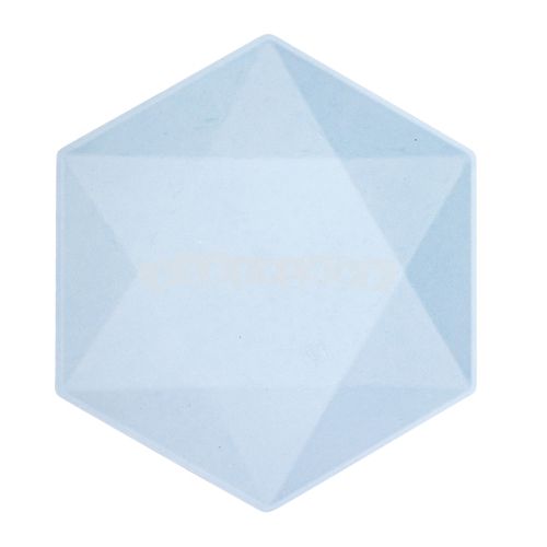 Taniere ECO modré hexagon, 26,1x22,6cm, 6ks