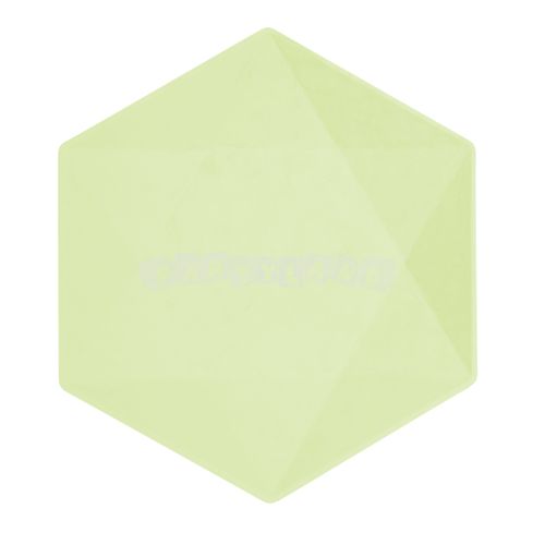 Taniere ECO zelené hexagon, 26,1x22,6cm, 6ks