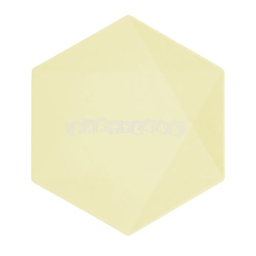 Taniere ECO žlté hexagon, 26,1x22,6cm, 6ks